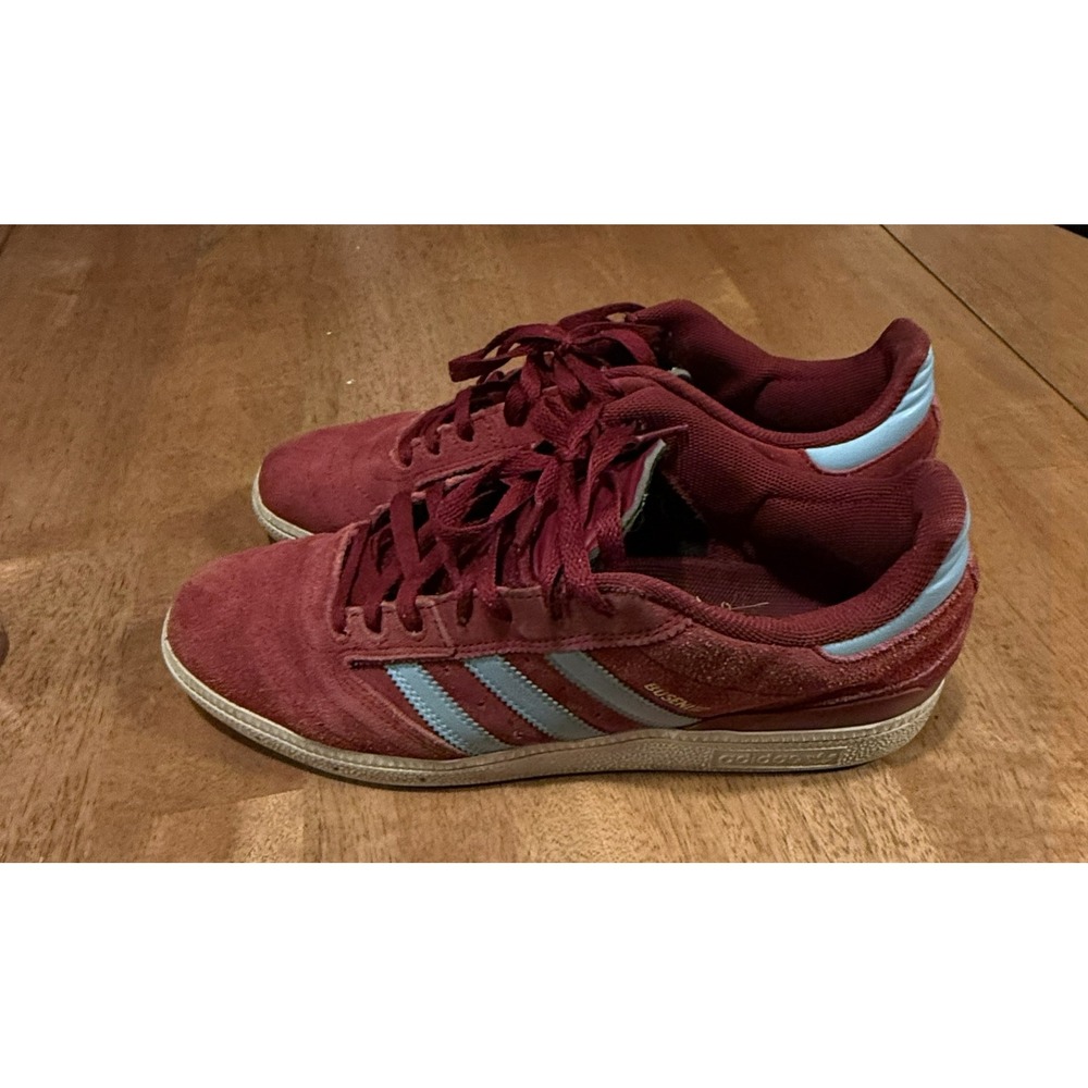 Adidas Busenitz Pro – Collegiate Burgundy & Clear Blue (Size Men's 11.5)